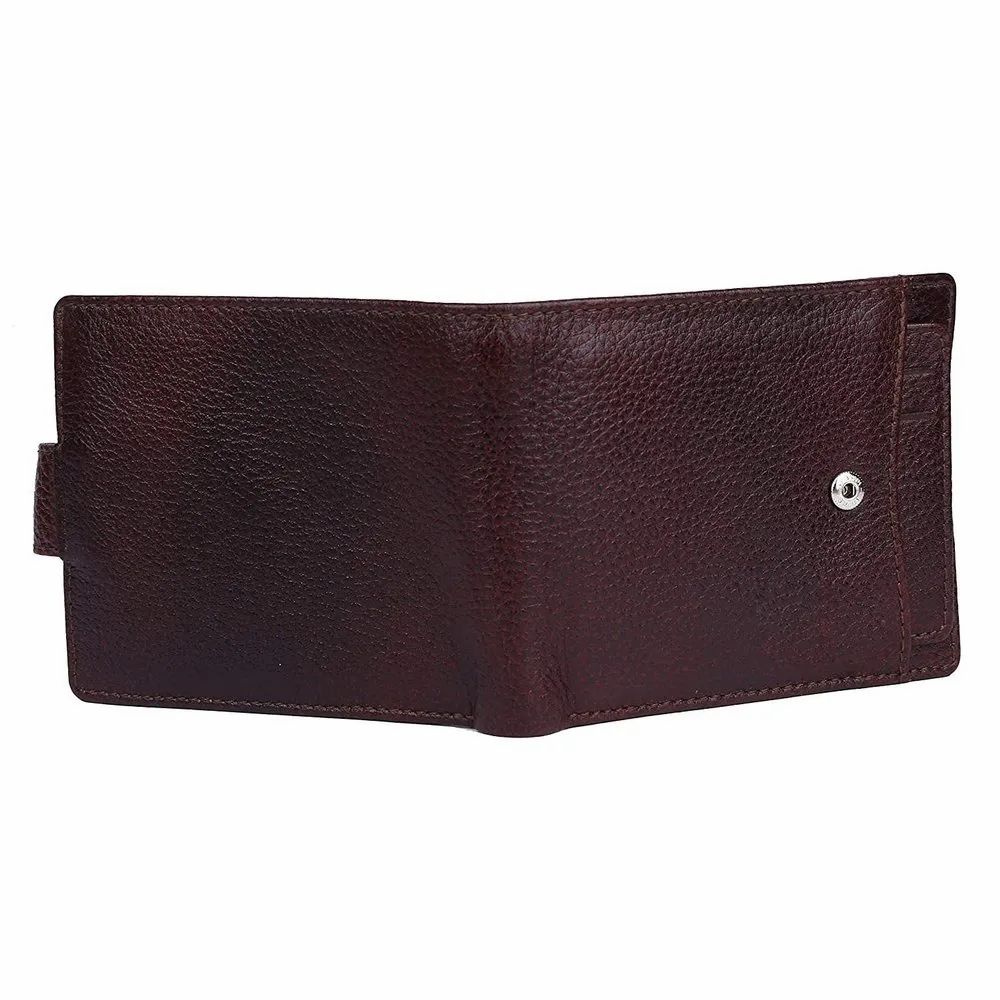 Chocolate Brown Leather Wallets, Card Slots: 3 - Image 2